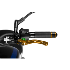 ﻿PUIG Clutch lever without adapter PUIG 3.0 230OV rövid gold/green egyéb motorkerékpár alkatrész