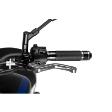 ﻿PUIG Clutch lever without adapter PUIG 3.0 230PN rövid silver/black egyéb motorkerékpár alkatrész