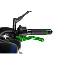 ﻿PUIG Clutch lever without adapter PUIG 3.0 230VN rövid green/black egyéb motorkerékpár alkatrész