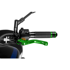 ﻿PUIG Clutch lever without adapter PUIG 3.0 230VO rövid green/gold egyéb motorkerékpár alkatrész