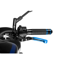 PUIG Clutch lever without adapter PUIG 3.0 24ANP extendable folding kékes/ezüst egyéb motorkerékpár alkatrész