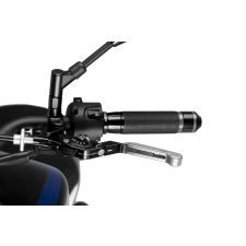 PUIG Clutch lever without adapter PUIG 3.0 24PNN extendable folding silver/black egyéb motorkerékpár alkatrész