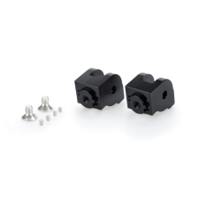 PUIG Footpeg adapters PUIG 20277N Állítható fekete egyéb motorkerékpár alkatrész