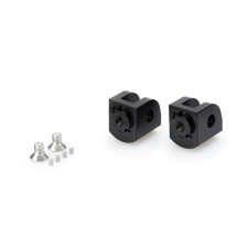 PUIG Footpeg adapters PUIG 20319N Állítható fekete egyéb motorkerékpár alkatrész