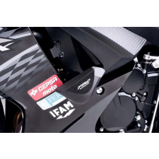 PUIG Frame sliders PUIG PRO 5686N black with grey rubber motorkerékpár idom