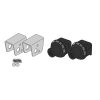 PUIG Puig adapter utas lábtartóhoz Benelli TRK 702 X 2024 Puig Vázak, idomok, kiegészítők Lábtartók