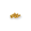 PUIG Puig domború fejű csavarkészlet M6x20 mm, arany színben Puig Vázak, idomok, kiegészítők Csavarok és alkatrészek