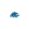 PUIG Puig M5x15 mm-es kék imbuszcsavar készlet Puig Vázak, idomok, kiegészítők Csavarok és alkatrészek