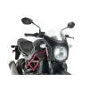 PUIG Puig matt fekete félidom Suzuki SV650 2016-tól, átlátszó plexivel Puig  Vázak, idomok, kiegészítők Szélvédők