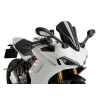 PUIG Puig Touring plexi Ducati Supersport 939/S 2017-2018 átlátszó/fekete Puig Vázak, idomok, kiegészítők Szélvédők