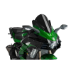 PUIG Puig Z-RACING SCREEN Kawasaki Ninja H2 SX 18 C/Fekete szélvédő Puig Vázak, idomok, kiegészítők Szélvédők
