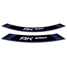 ﻿PUIG Rim strip PUIG AK550 9630A kék set of 8 rim strips tankpad