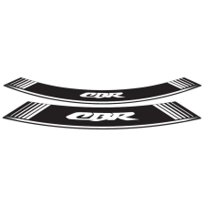 ﻿PUIG Rim strip PUIG CBR 5524B fehér set of 8 rim strips tankpad