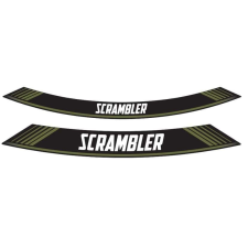 PUIG Rim strip PUIG SCRAMBLER 9134V zöld set of 8 rim strips tankpad