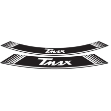 ﻿PUIG Rim strip PUIG T-MAX 5532B white set of 8 rim strips tankpad