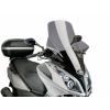 ﻿PUIG Robogó szélvédő Puig V-Tech Touring sötét füst - Kymco Downtown 125i, 300i ABS 09-14