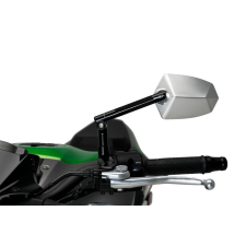﻿PUIG Visszapillantó tükör PUIG GT.1 019ND black / anodized aluminium bal egyéb motorkerékpár alkatrész