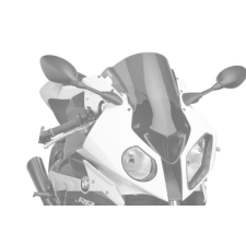 PUIG Windscreen PUIG RACING 5205N fekete bukósisak