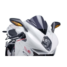 PUIG Windscreen PUIG RACING 5651F dark smoke bukósisak