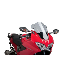 PUIG Windscreen PUIG RACING 7598H smoke bukósisak