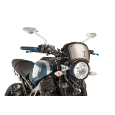 PUIG Windshield PUIG FRONTAL PLATE 9168C carbon look bukósisak