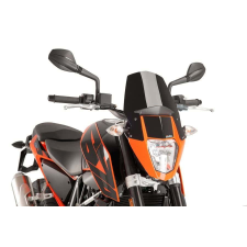 PUIG Windshield PUIG NEW. GEN SPORT 6009N fekete bukósisak
