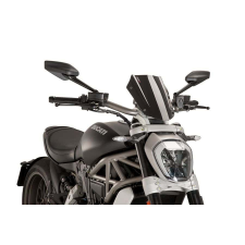 PUIG Windshield PUIG NEW. GEN SPORT 8921N fekete bukósisak