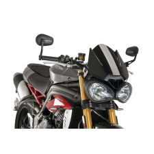 PUIG Windshield PUIG NEW. GEN SPORT 8929N fekete bukósisak