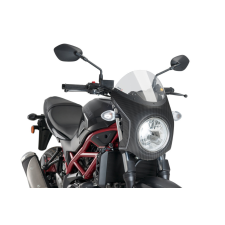 ﻿PUIG Windshield PUIG RETRO SEMI-FAIRING 3170H smoke carbon look egyéb motorkerékpár alkatrész
