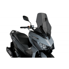 ﻿PUIG Windshield PUIG V-TECH LINE TOURING 21534F dark smoke bukósisak
