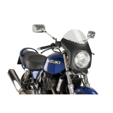 PUIG Windshield universal PUIG SEMI-FAIRING 9515H carbon look smoke bukósisak
