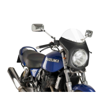 ﻿PUIG Windshield universal PUIG SEMI-FAIRING 9515W carbon look áttetsző bukósisak