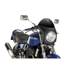 PUIG Windshield universal PUIG SEMI-FAIRING 9553N matt black fekete bukósisak