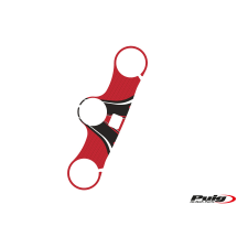 PUIG Yoke protector PUIG RADIKAL 20495R piros tankpad