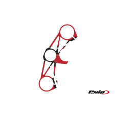 PUIG Yoke protector PUIG RADIKAL 3478R piros tankpad
