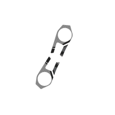 PUIG Yoke protector PUIG RADIKAL 6948U szürke tankpad