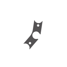 ﻿PUIG Yoke protector PUIG X-TREME 9846C carbon look tankpad