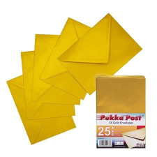 Pukka pad Gold szilikonos boríték C6 aranyszínű (9063-ENV) postázás