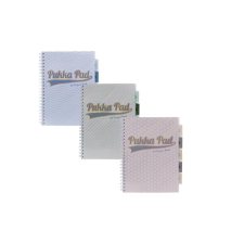 Pukka pad Haze Project Book 100 lapos vonalas spirálfüzet - Többfajta (9871(AST)-HZE) füzet