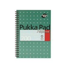 Pukka pad Metallic Jotta 100 lapos A5 kockás spirálfüzet füzet