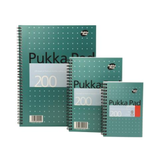 Pukka pad Metallic Jotta 100 lapos A6 vonalas Spirálfüzet (JM036-LINED) füzet