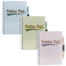 Pukka pad Project Book Haze A5 PP 200 oldal vonalas spirálfüzet füzet