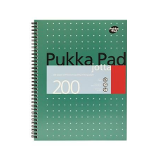 Pukka pad spirálfüzet, A4+, kockás, 100 lap, "Metallic Jotta" (PUPJJM018K) (PUPJJM018K) füzet