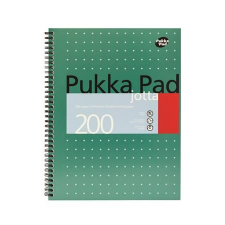 Pukka pad spirálfüzet, A4+, vonalas, 100 lap, "Metallic Jotta" (PUPJJM018V) (PUPJJM018V) - Füzetek füzet