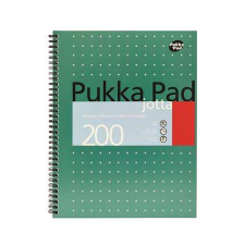 Pukka pad Spirálfüzet, A4+, vonalas, 100 lap, PUKKA PAD, "Metallic Jotta" füzet