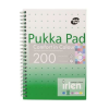 Pukka pad Spirálfüzet, A5, vonalas, 100 lap, PUKKA PAD "Irlen Jotta Green"
