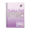 Pukka pad Spirálfüzet, A5, vonalas, 100 lap, PUKKA PAD "Irlen Jotta Lavender"