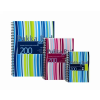 Pukka pad Stripe 100 lapos A5 vonalas spirálfüzet