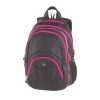 Pulse Hátizsák, 2in1, notebook tartóval és audió csatlakozóval, PULSE "Teens", pink-fekete