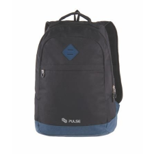Pulse Hátizsák, notebook tartóval, PULSE "Bicolor", fekete-kék - PLS121936F (121936) iskolatáska